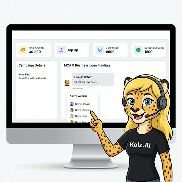 Existing merchant funding page’s campaign dashboard and qualified lead results